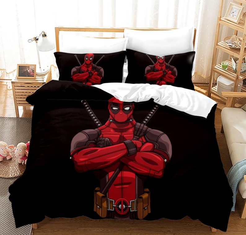 Deadpool Kreslený Povlak Na Peřinu
