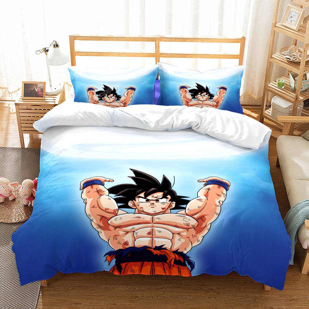 Modrý Dragon Ball Povlak Na Peřinu San Goku