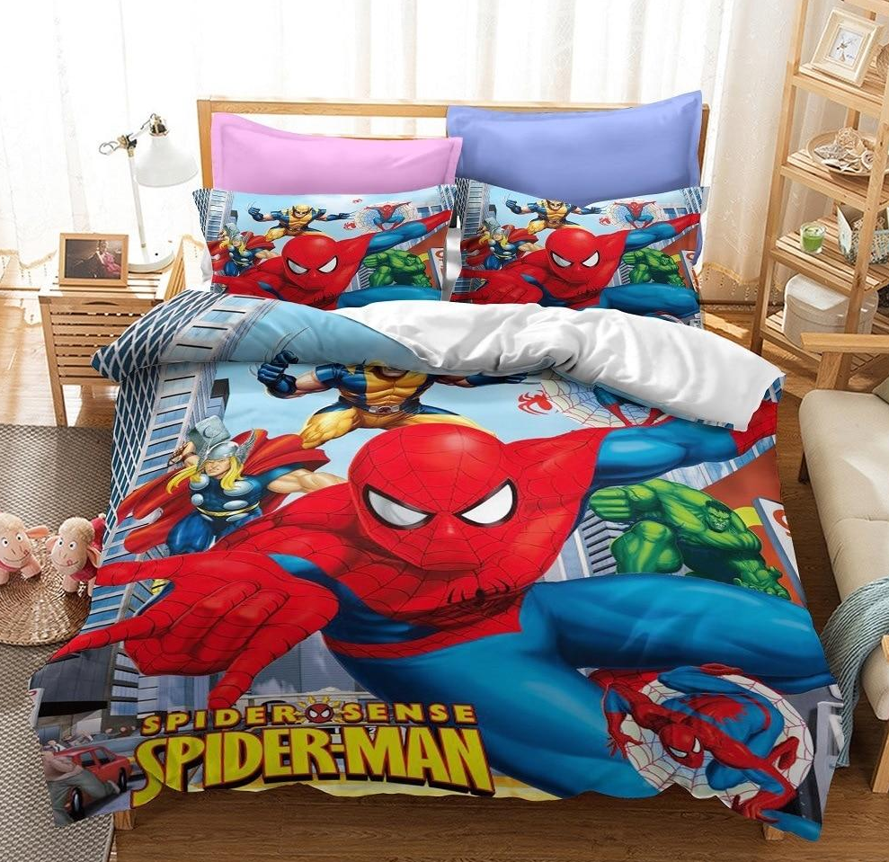 Přikrývka Marvel Spider Man And The Avengers