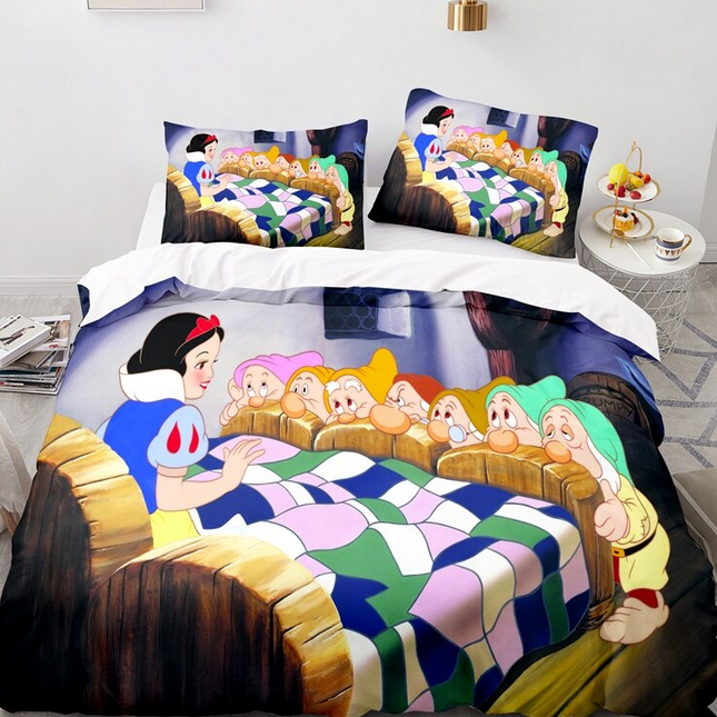 Sněhurka Povlak V Posteli Trpaslíků