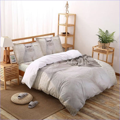 Přikrývka Kočka S Brýlemi