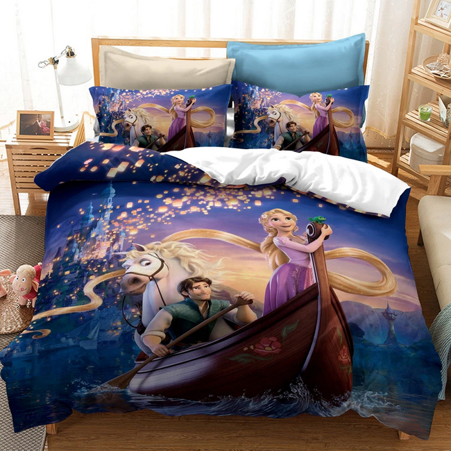 Povlak Na Přikrývku Rapunzel A Flynn Boat