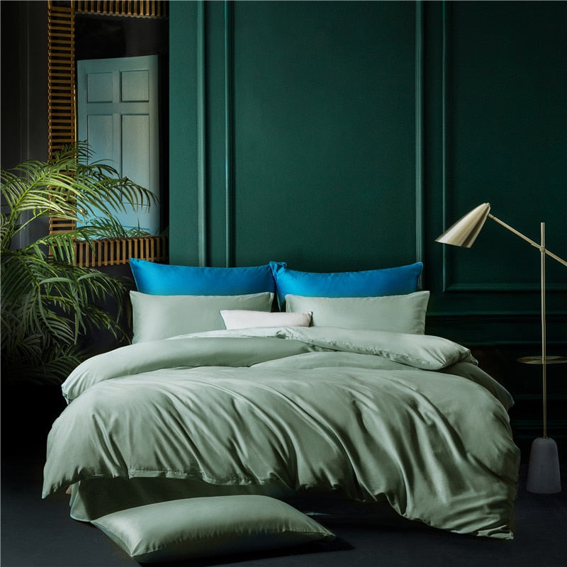 Obyčejný Povlak Na Přikrývku 100% Bavlna Khaki