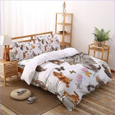 Povlak Na Přikrývku Little Cats