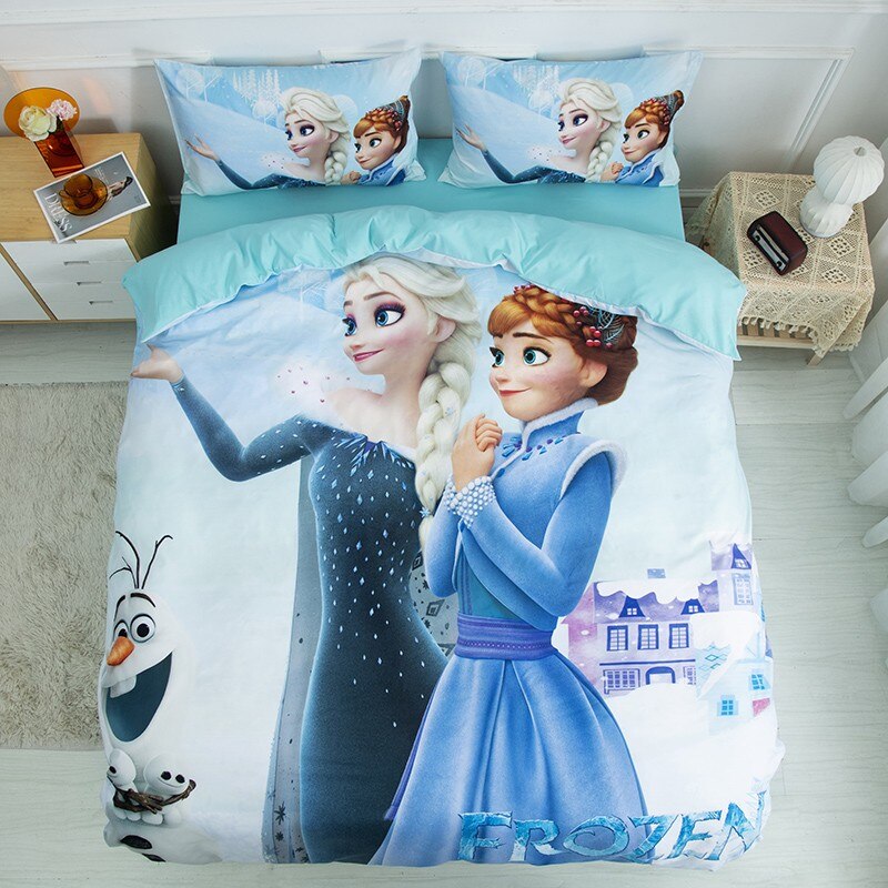 Sada Povlečení Anna, Elsa, Olaf