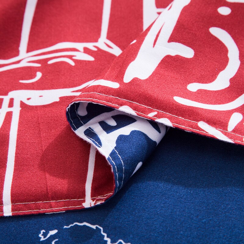 I Love London Red Set Povlečení