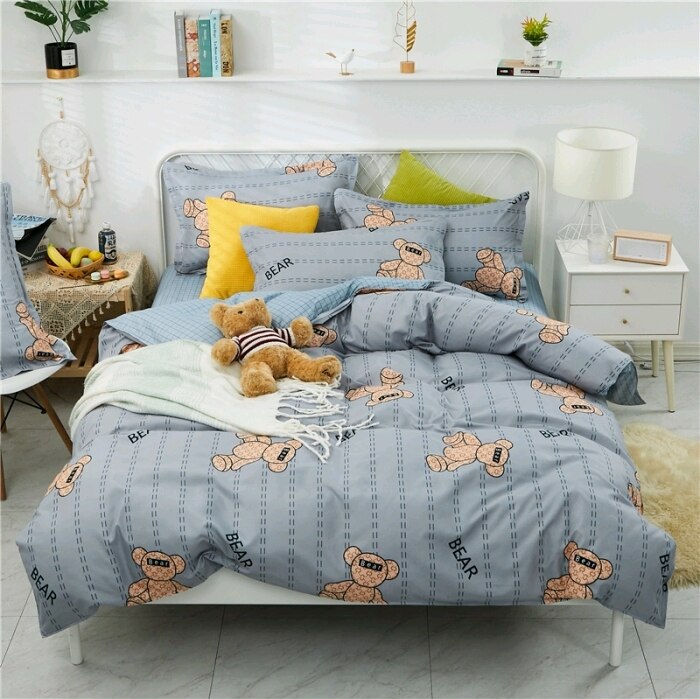 Sada Povlečení Skandinávský Medvěd