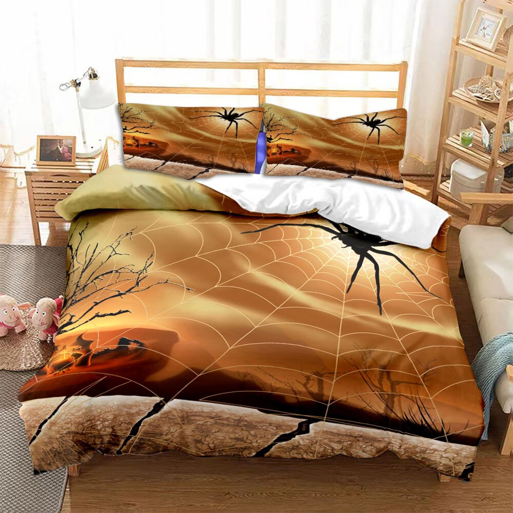 Pavouk Pod Přikrývkou Při Úplňku