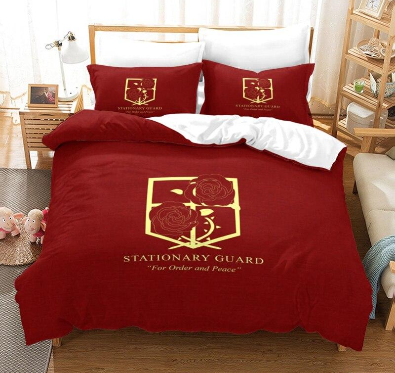 Přikrývka Útok Na Titan Garrison