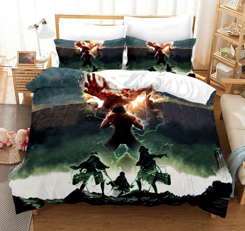 Přikrývka Útok Na Titan Zničené Zdi