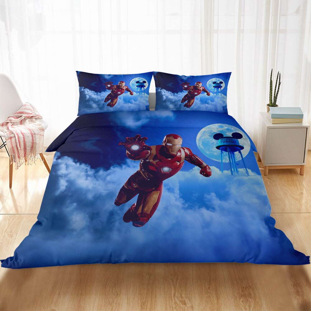 Avengers Iron Man In The Sky Přikrývka