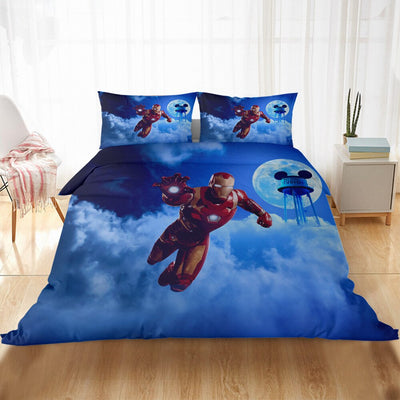 Avengers Iron Man In The Sky Přikrývka