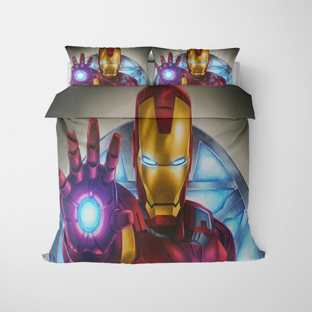 Povlak Na Přikrývku Avengers Iron Man Head