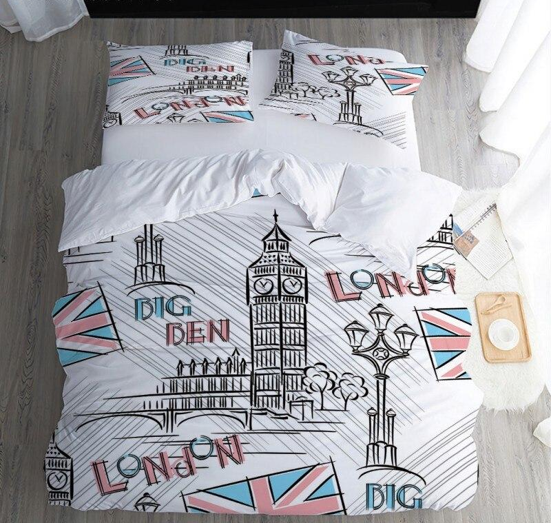 Bílý Anglický Povlak Na Peřinu