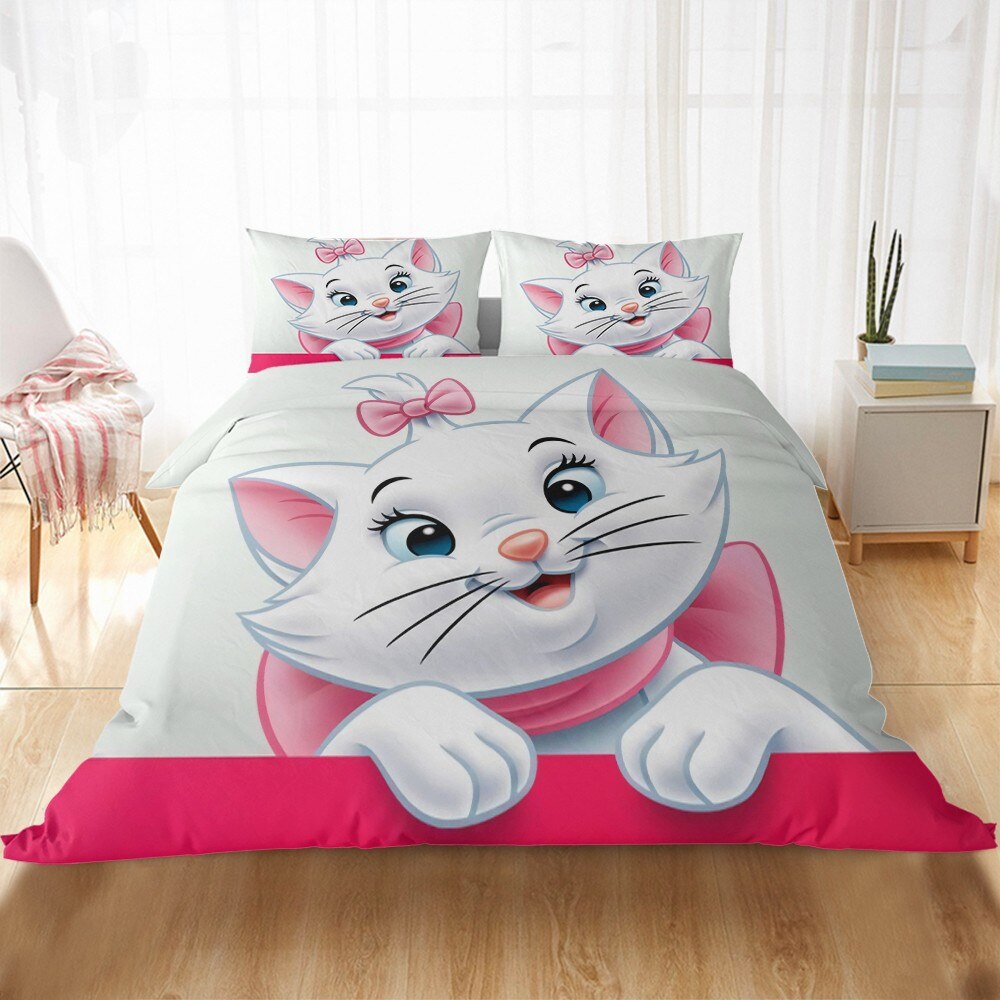Bílý Povlak Na Přikrývku A Růže The Aristocats Marie