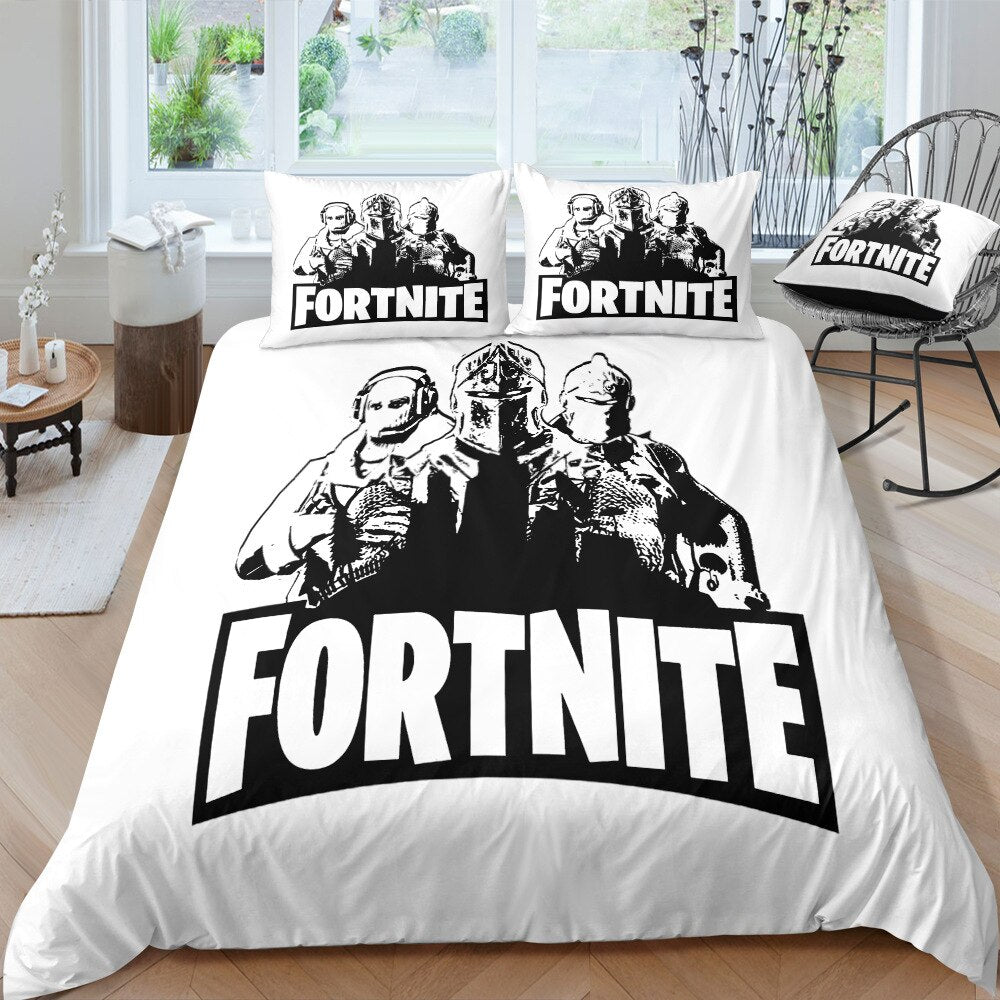 Bílý Povlak Na Peřinu Fortnite Hero