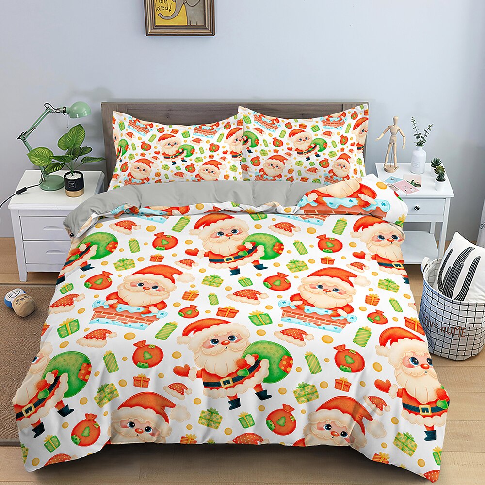 Bílý Povlak Na Peřinu Santa