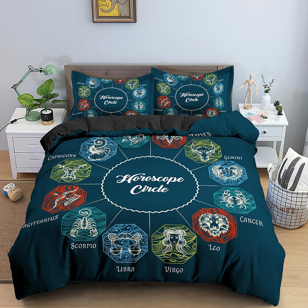 Modrý Povlak Na Peřinu Astrologické Znamení