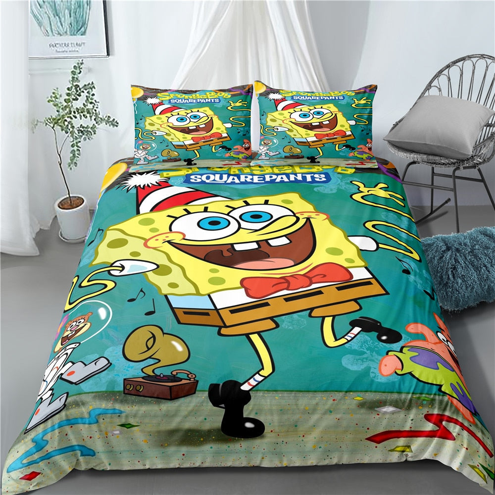 Povlak Na Peřinu Spongebob Squarepants Music Party