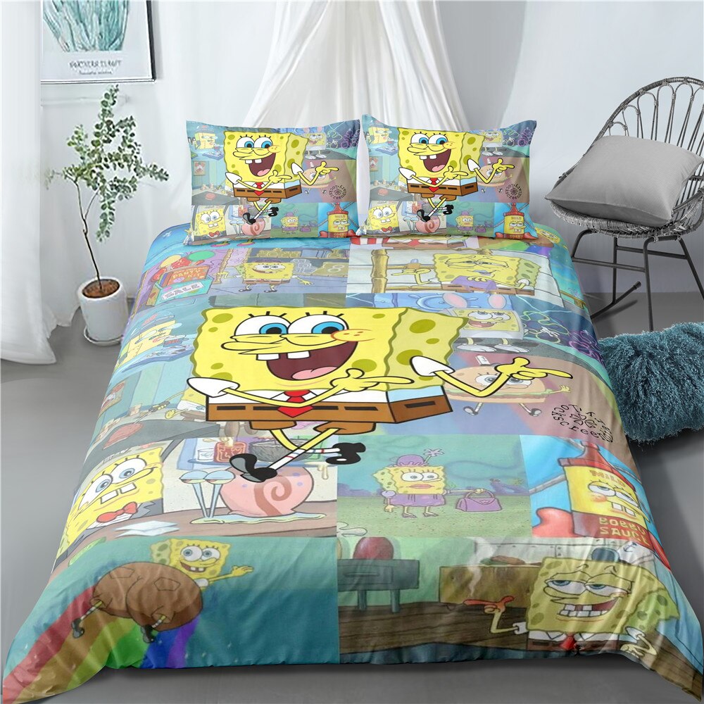 Povlak Na Přikrývku Spongebob Squarepants Scenes