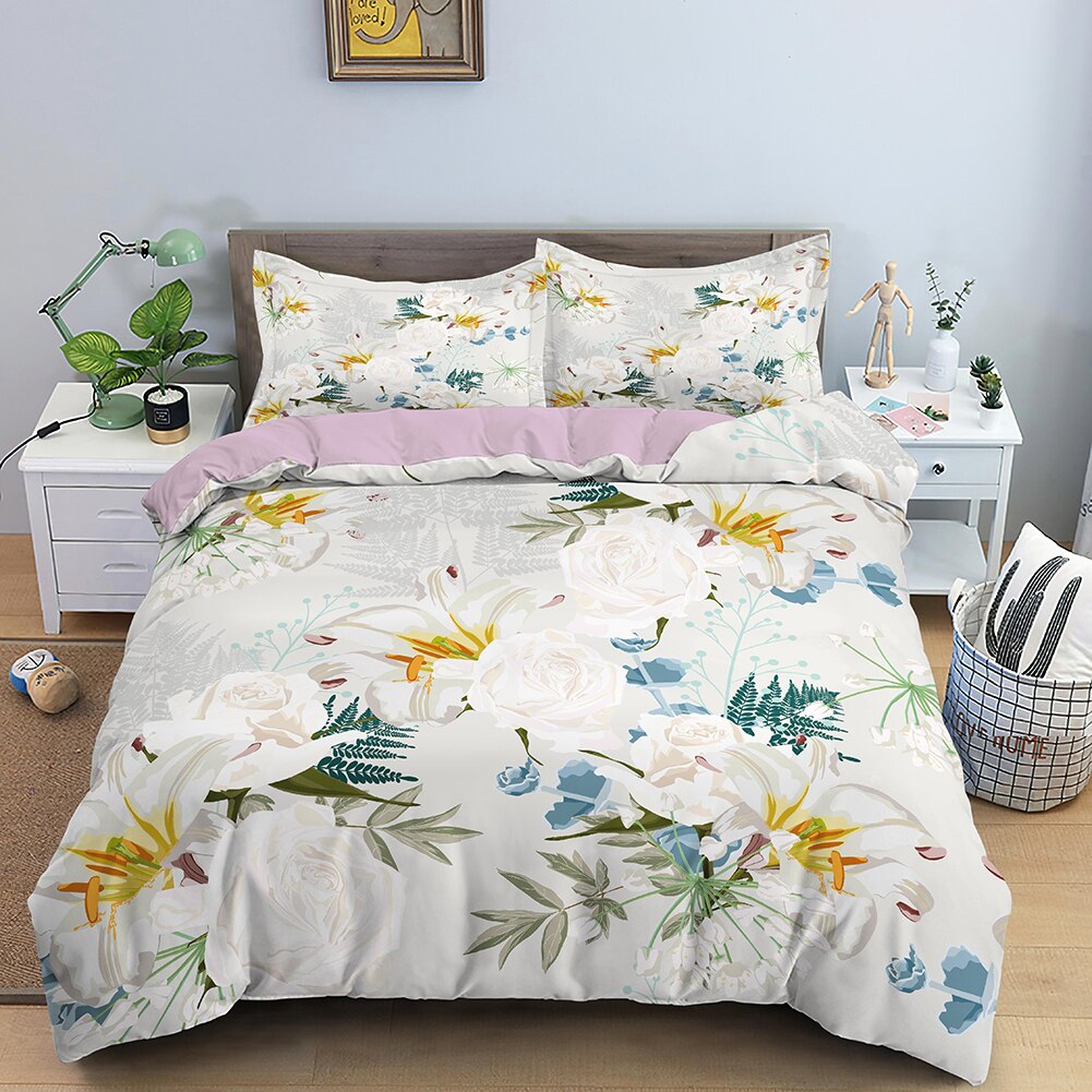 Povlak Na Přikrývku Kytice Květin