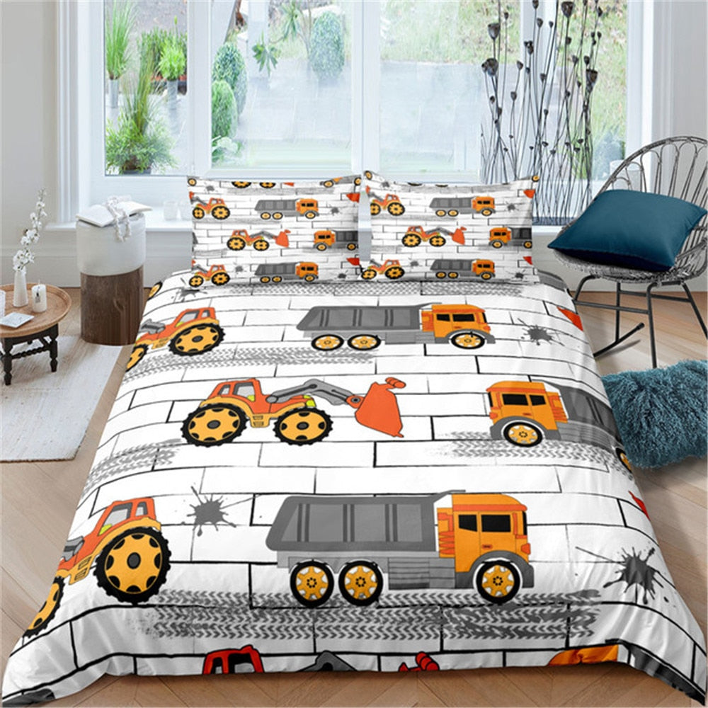 Nákladní Automobily A Traktory Povlečení