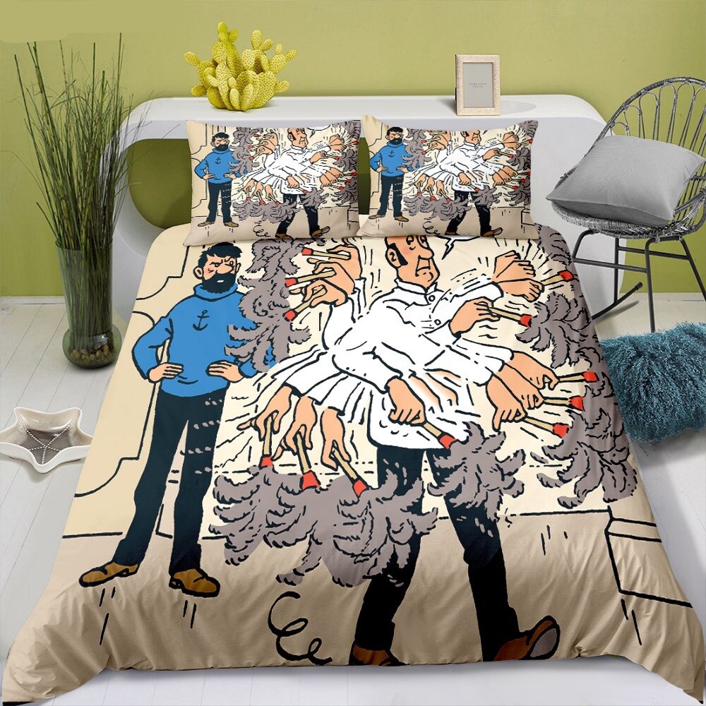 Kapitán Haddock A Nestor Přikrývka