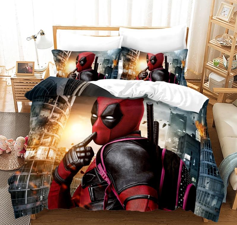 Povlak Na Přikrývku Deadpool Pink Satchel
