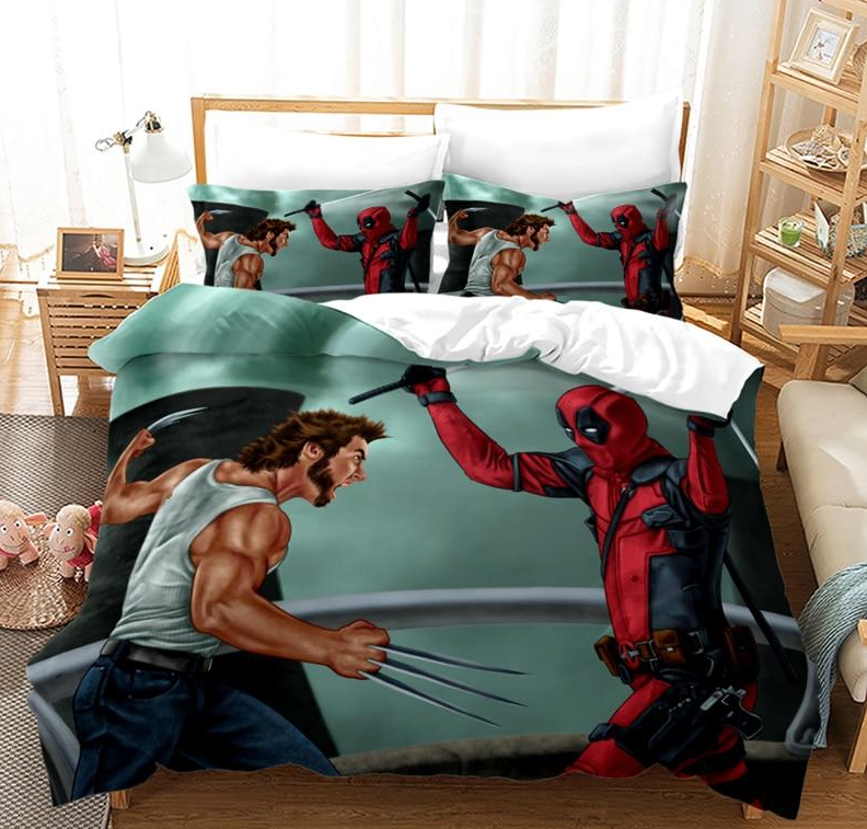 Povlak Na Přikrývku Deadpool Vs Wolverine