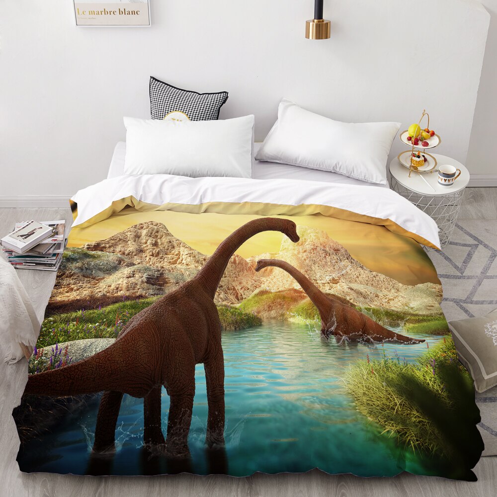 Přikrývka Dinosauři Velcí Sauropodi