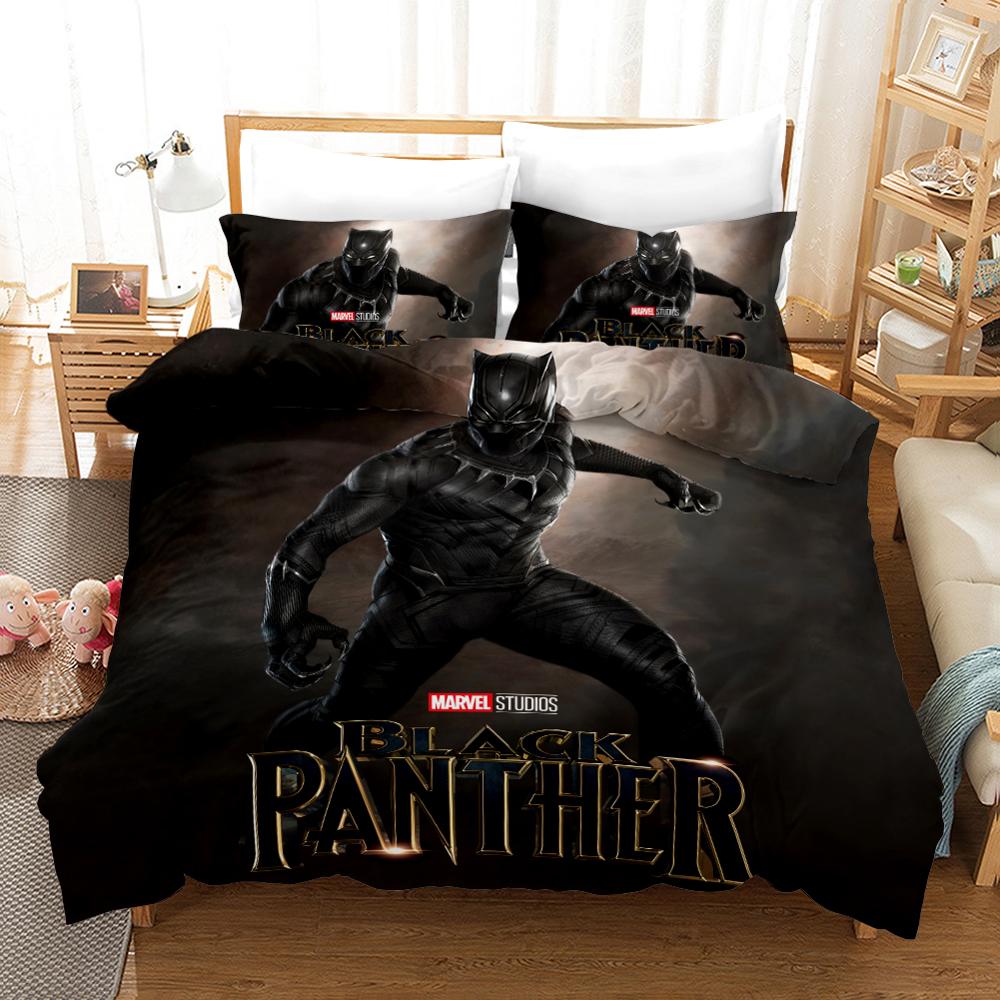 Černý Povlak Na Přikrývku Disney Marvel Black Panther