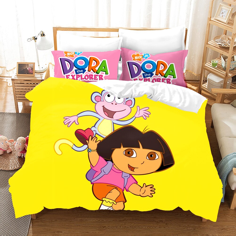 Žlutý Povlak Na Přikrývku Dora The Explorer