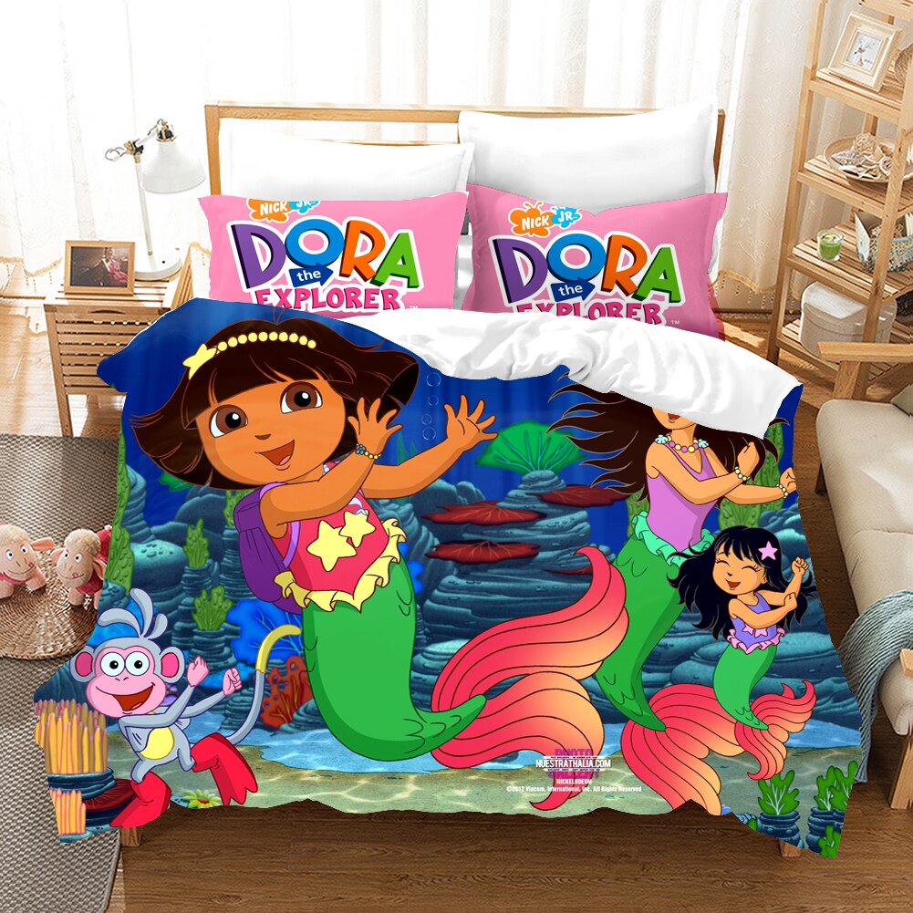Povlak Na Přikrývku Dora The Explorer Mermaids