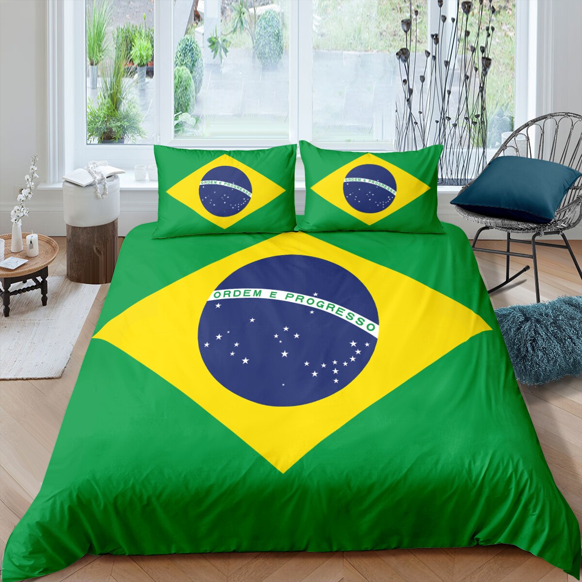 Povlak Na Přikrývku Brazil Flag