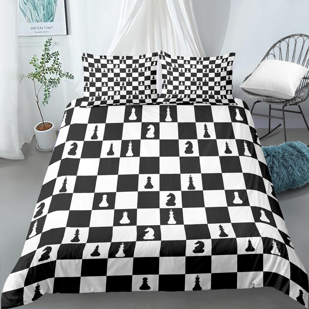 Povlak Na Peřinu Šachovnice