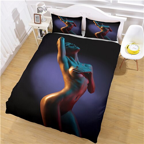 Nahá Žena Povlak Na Peřinu