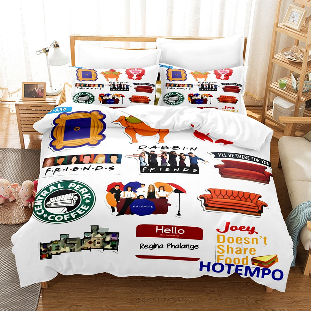 Přátelé Povlak Na Peřinu