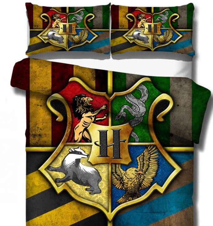 Harry Potter Peřiny House Crests