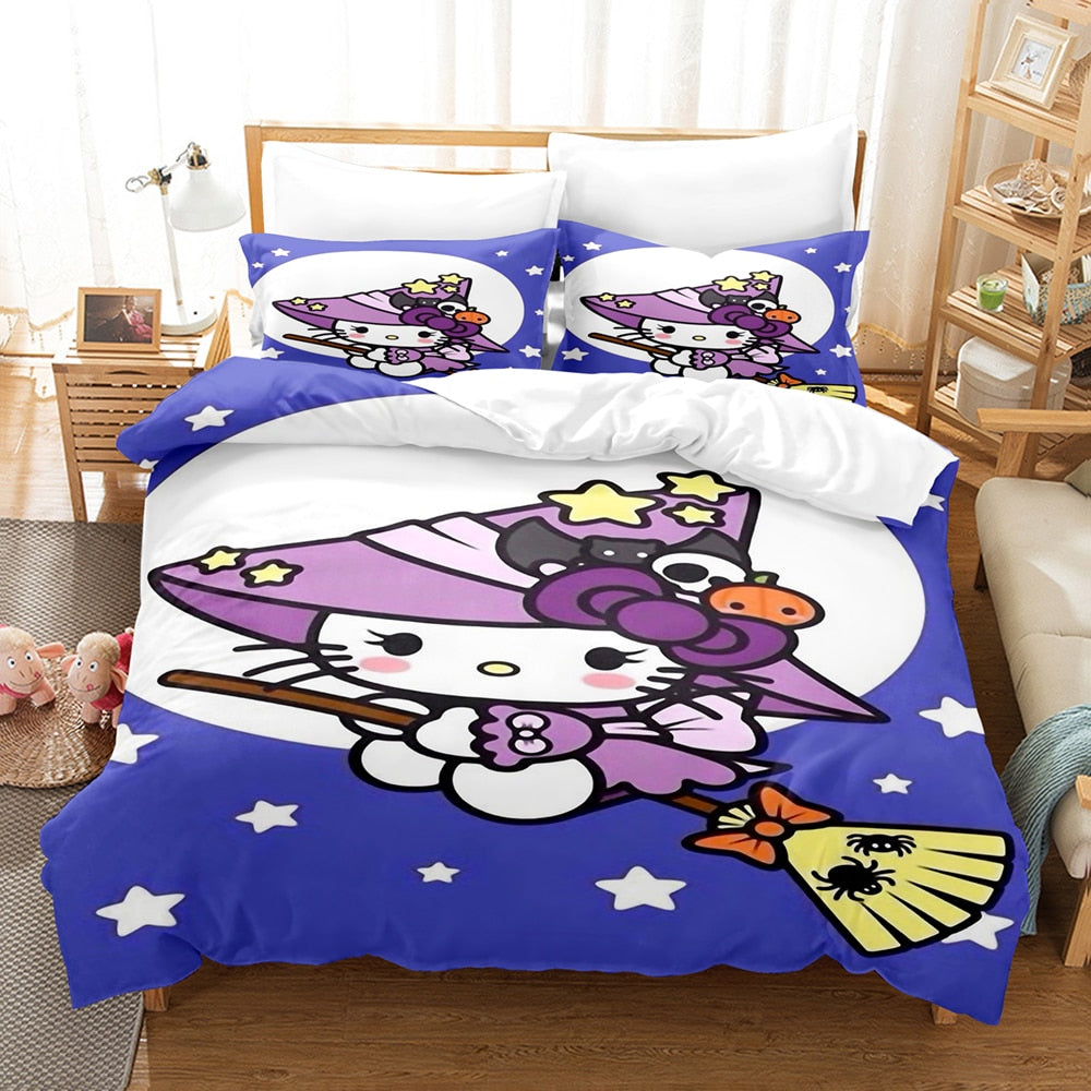 Povlak Na Přikrývku Hello Kitty Witch