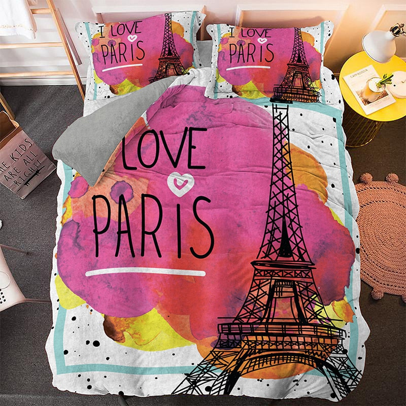 Povlak Na Přikrývku I Love Paris