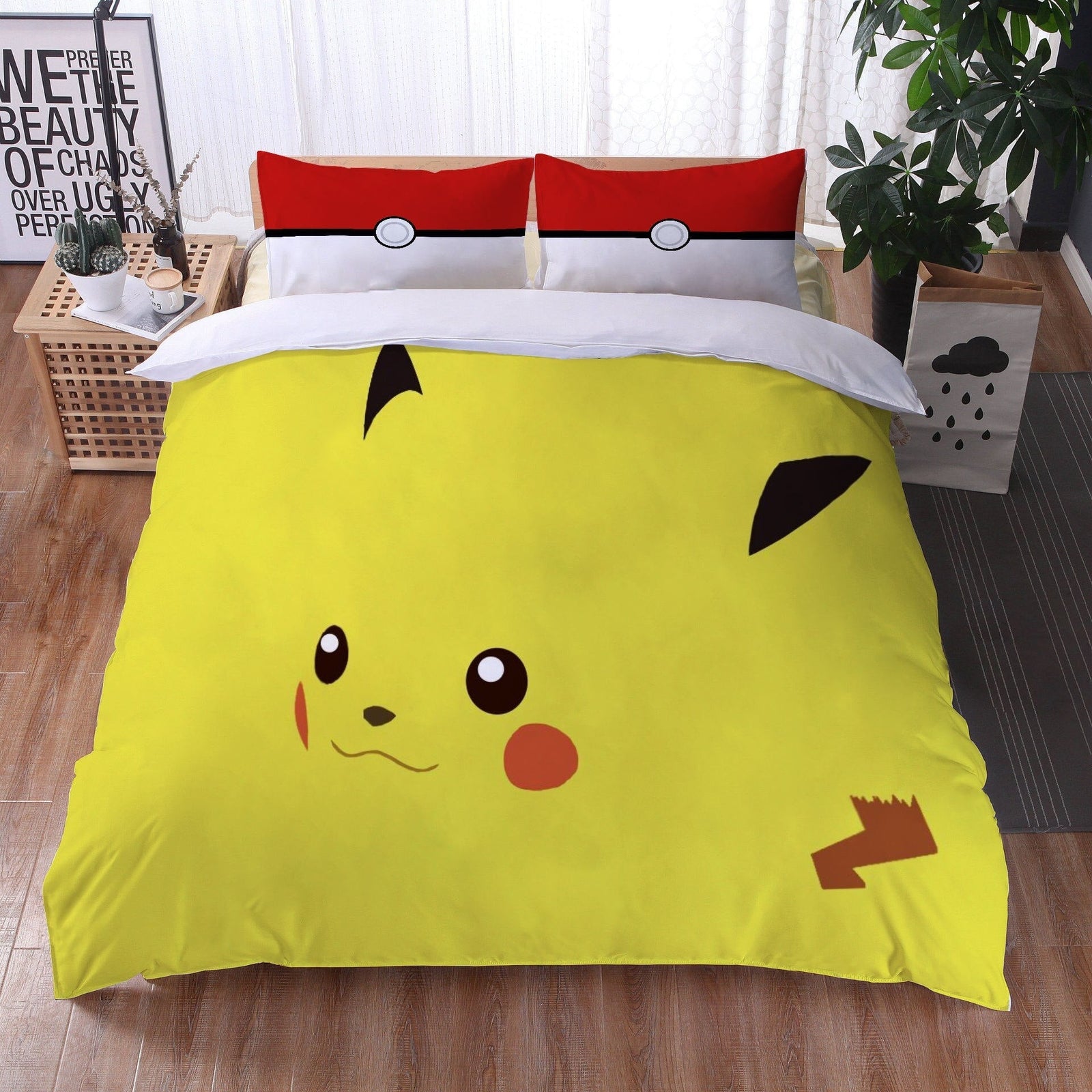 Žlutý Povlak Na Peřinu Pikachu Pokémon