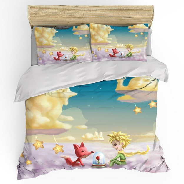 Povlak Na Peřinu Malý Princ Liška A Růže