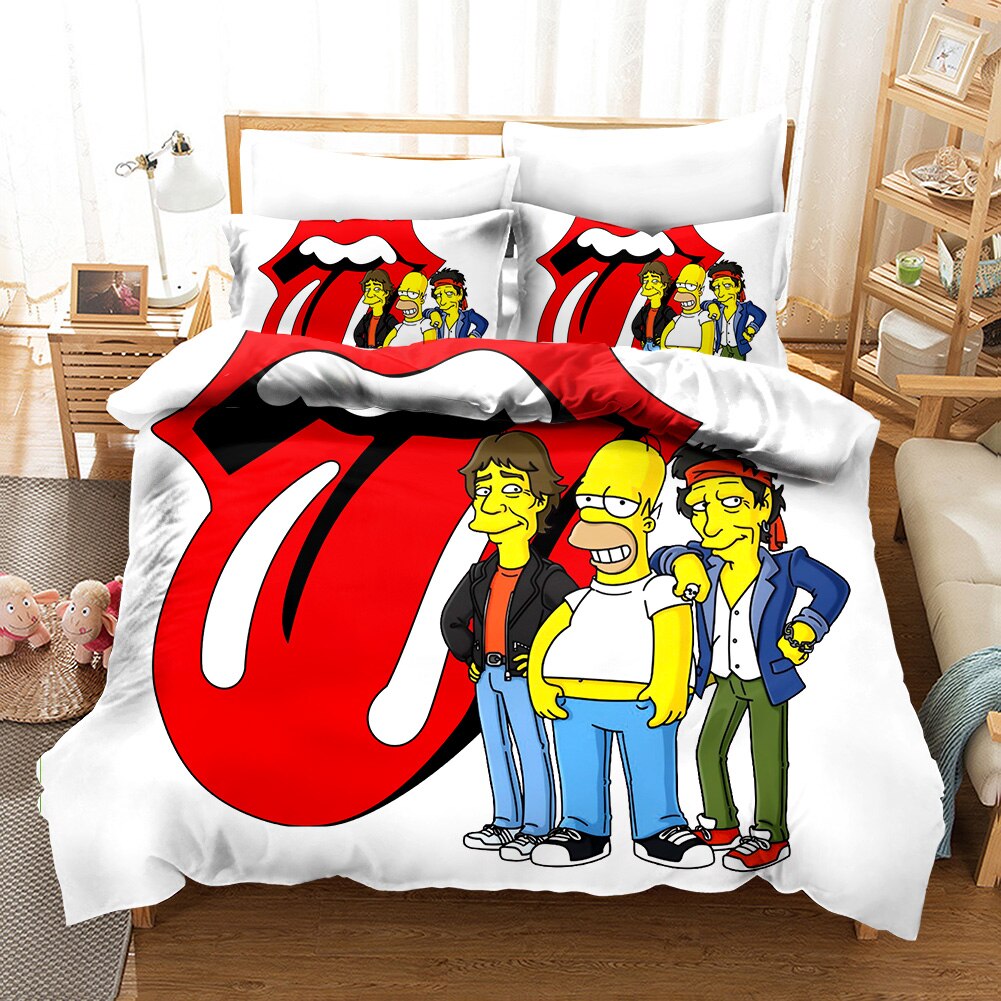 Povlak Na Peřinu The Simpsons Rolling Stones