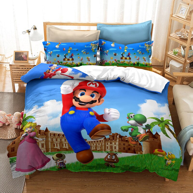 Přikrývka Mario A Broskev Na Hradě