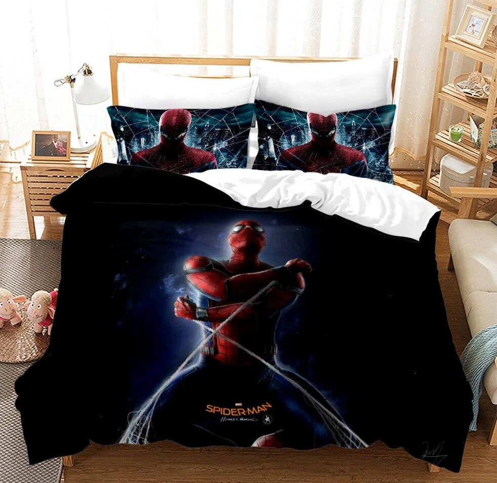 Přikrývka Marvel Spider Man Black Homecoming