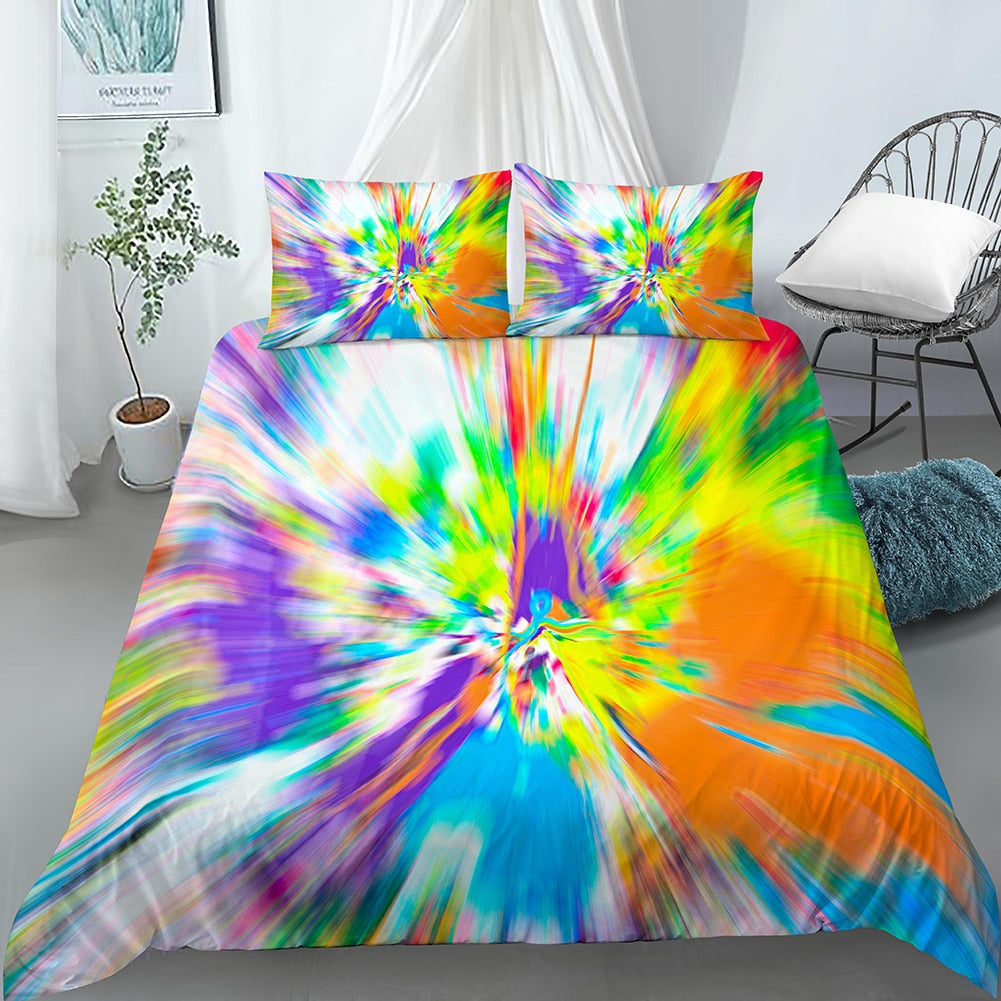 Vícebarevný Povlak Na Přikrývku