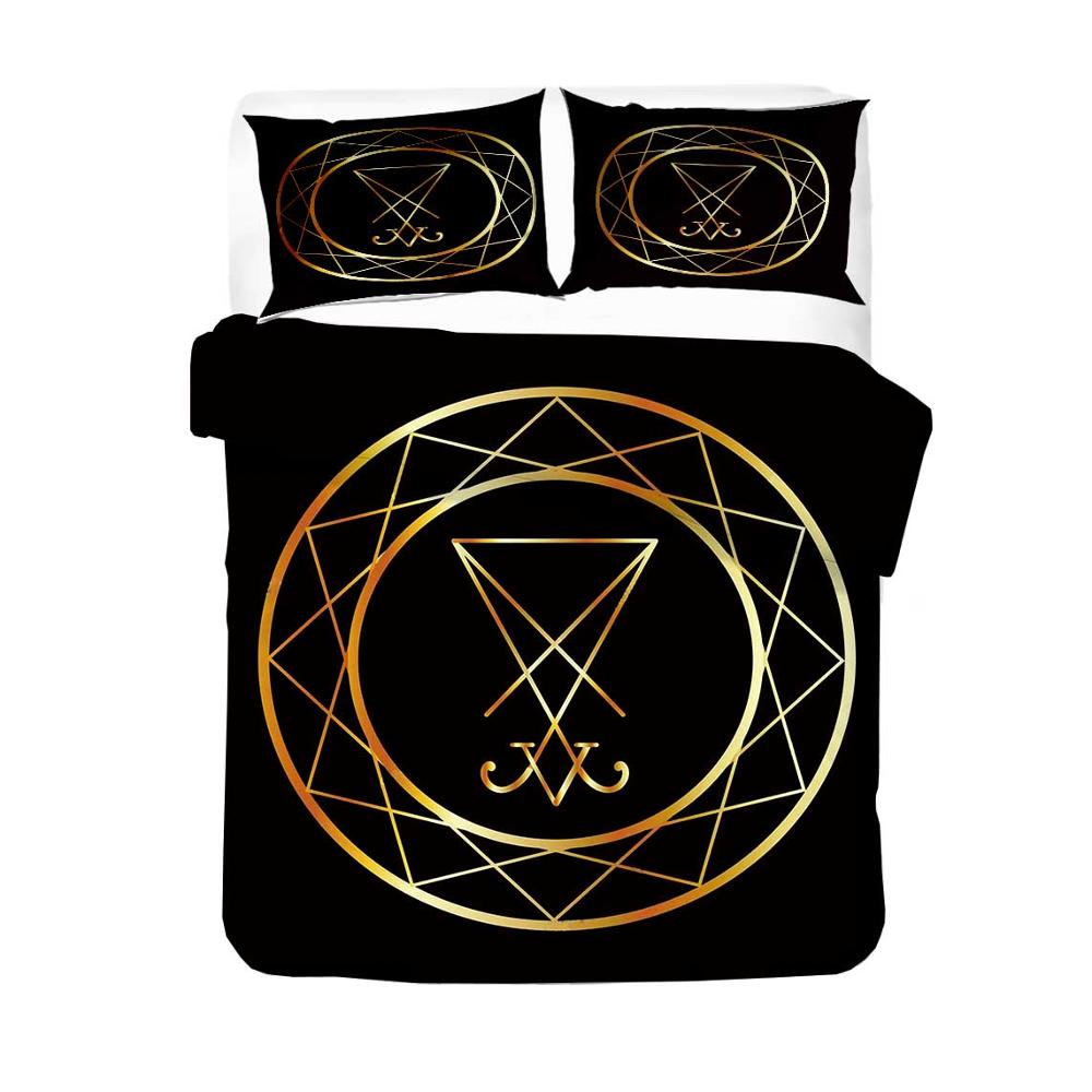 Povlak Na Peřinu Černý Lucifer Gold