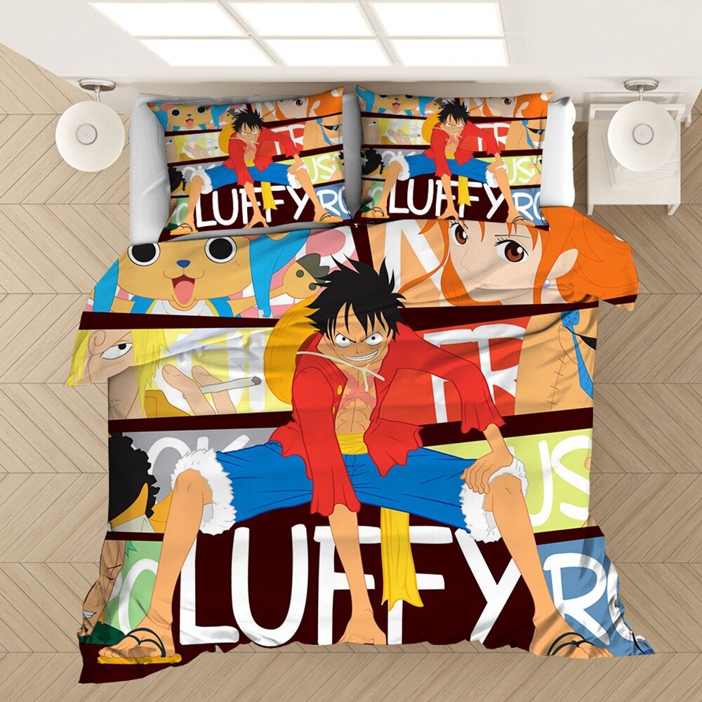 Povlak Na Přikrývku Jeden Kus Luffy Kresba