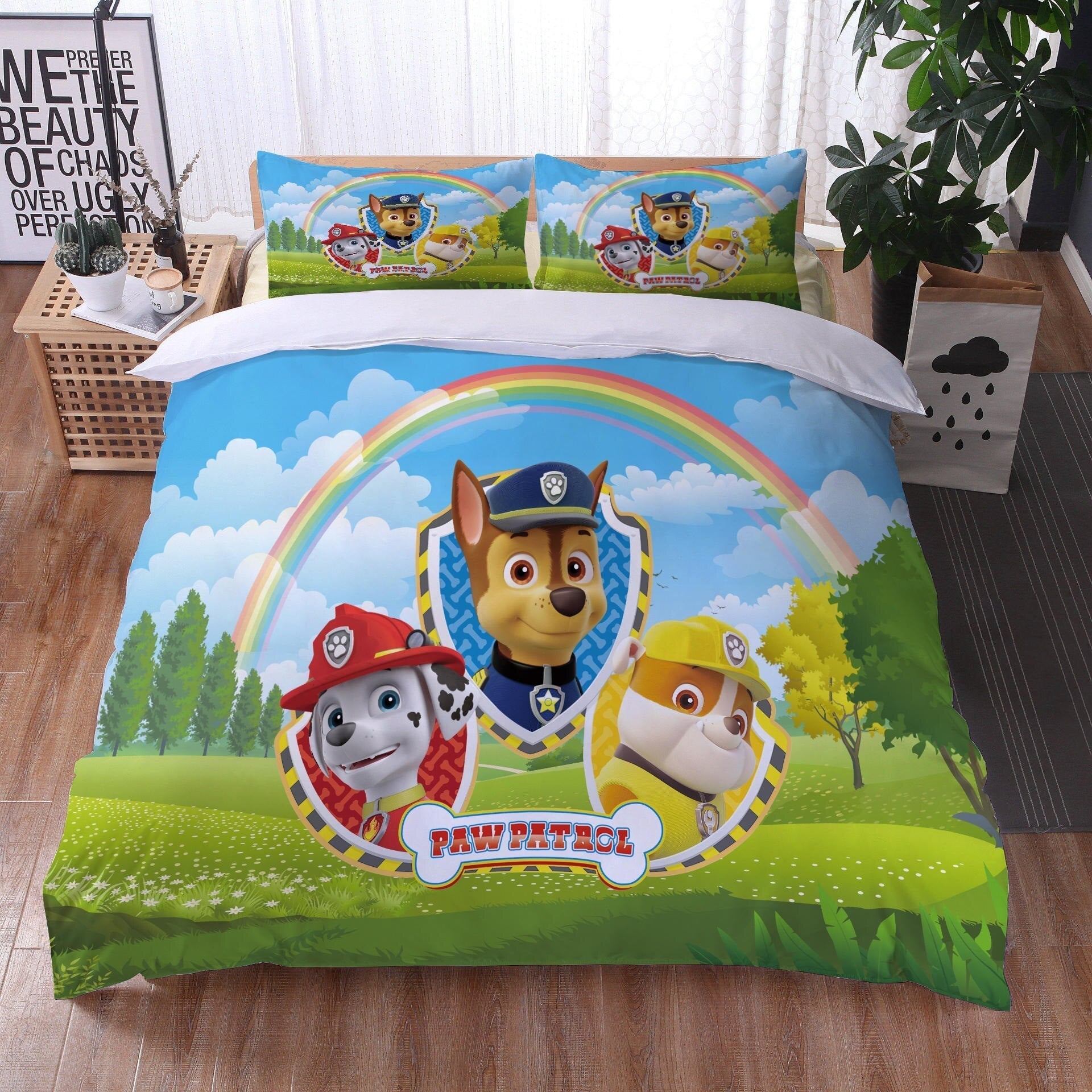 Paw Patrol Chase Povlak Na Peřinu Ruben A Marcus