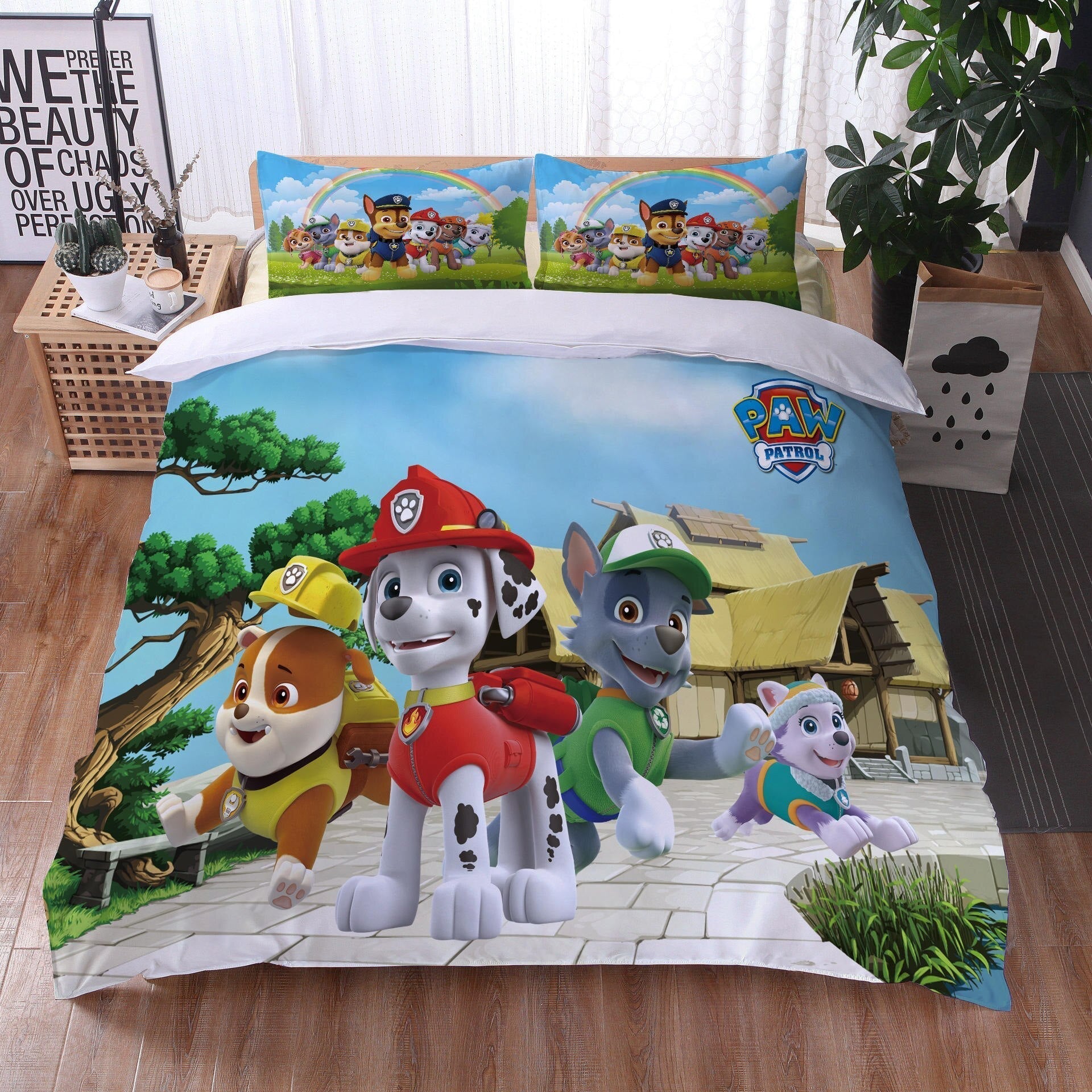 Paw Patrol Povlak Na Přikrývku Garden Mission